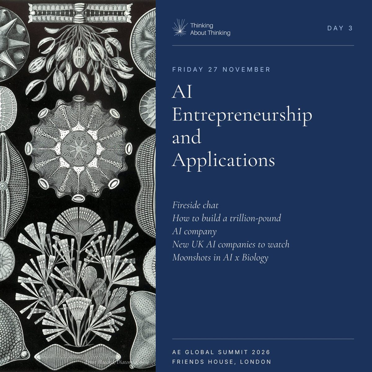 Day 3, Friday 27 November: AI Entrepreneurship and Applications