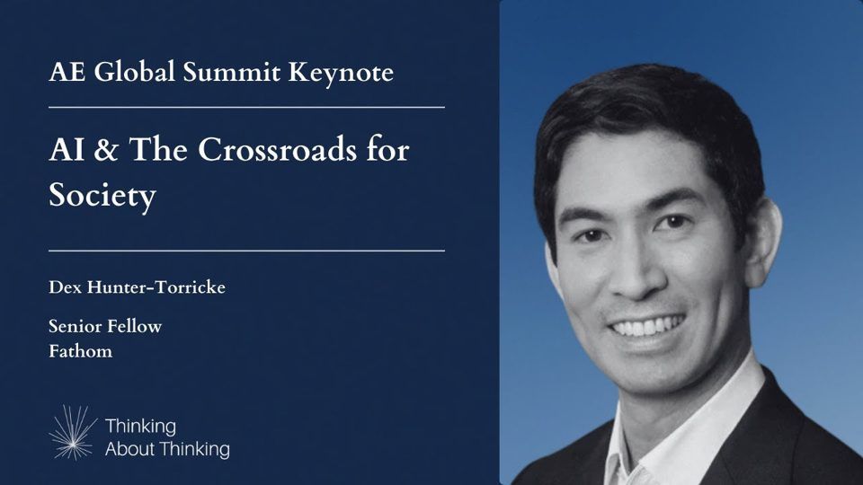 Dex Hunter-Torricke, AI and the crossroads for society