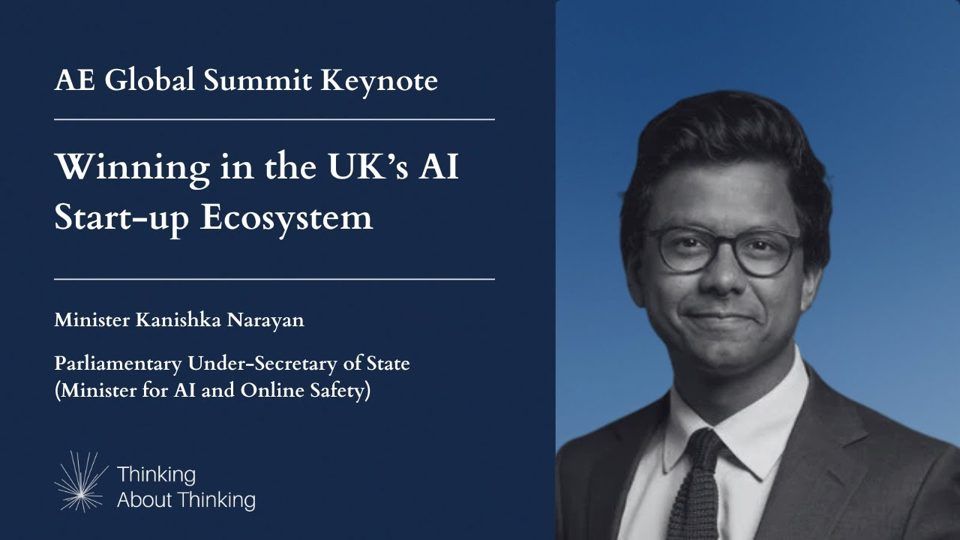 Kanishka Narayan MP, Winning in the UK's AI start-up ecosystem