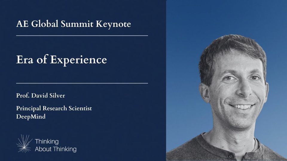 Prof David Silver, Era of Experience